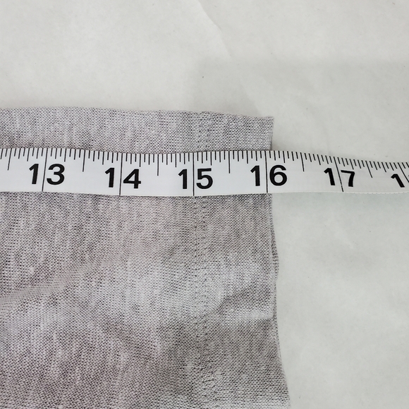 NWT J.Jill Love Linen 100% Linen Grey Pintuck Tunic 3/4 Sleeve Top SZ XS/P - Picture 11 of 13